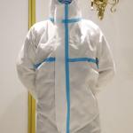 Waterproof Microporous Disposable Type 5 6 Coverall Chemical Resistant