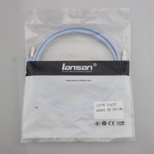 Wholesale ETL BC PVC FTP Cat5e Patch Cord AI Mylar Cat5e Network Cable from china suppliers