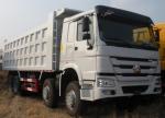 371Hp Sinotruck HOWO Truck Left Hand Driving Type 8X4 with cargo body 30 CBM