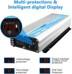 DC24V Pure Sine Wave Hybrid Solar Inverter 3000W MSDS UN38.3