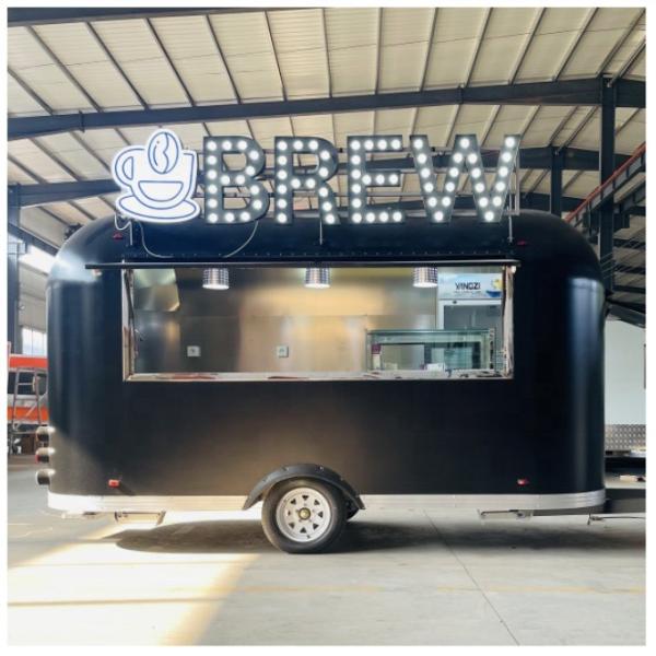 600kg Household Concession Mobile Food Trailer with Super Performance at Food