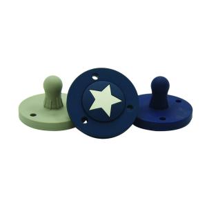 Wholesale Soft Elastic Sanitary CPSIA Baby Teething Pacifier Laser Printed Logo from china suppliers