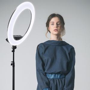 Wholesale Yidoblo FS-640 100w photography live streaming 22 inch youtube makeup eyelash extension selfie ring light kit from china suppliers