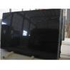 Buy cheap Pure Black Mongolia Granite Stone Slabs Polished Surface Finishing from wholesalers