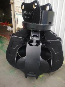 Wholesale Customized Excavator Log Grab &amp; Mechanical Grapple&amp; Orange Peel Grab from china suppliers