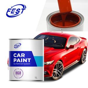 Wholesale High Quality 1K Basecoat Colors Paint Automotive Paint Red Car Paint Car Color Paint from china suppliers