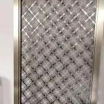 201 Stainless Steel Spiral Decorative Metal Mesh Curtains Popular Hotel Lobby