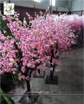 UVG china wedding supplies party decoration pink artificial peach blossom trees