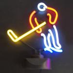 Neon table sculpture - Sport