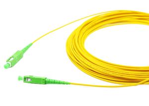 Wholesale Sm G652D Dia2mm Fiber Optic Communication Cable SC APC To SC APC from china suppliers