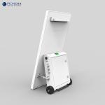 Portable Outdoor Digital Signage A Shaped Battery Powered Digital Display