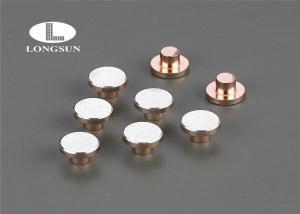 Wholesale AgCu Silver Plated Electrical Contacts / Silver Plated Copper Contacts For Starters from china suppliers