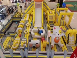 Wholesale Commercial Playground Equipment Children' Inflatable Castle Fantasy Castle Series from china suppliers
