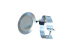 Chrome Plated 2 3/16" Semi Truck Exhaust Rain Cap