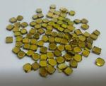 Yellow HPHT Synthetic MCD Diamond Round Square Grits Industrial Abrasives For