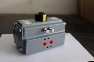 Wholesale High / Low Temperature Pneumatic Air Actuator Ptfe Coated Double Acting Horizontal Pneumatic Actuators from china suppliers