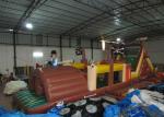 Inflatable pirate themed obstacle course grey inflatable obstacle courses sport
