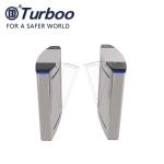 High Security Stainless Steel Swing Barrier Turnstile For Office Building