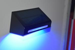 Wholesale Bright Warm White RGB Outdoor Solar Wall Light Ternary Lithium Battery IP65 Waterproof from china suppliers