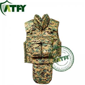 Wholesale Full Body Military Ballistic Vest Armor Kevlar Body Suit Lightweight from china suppliers