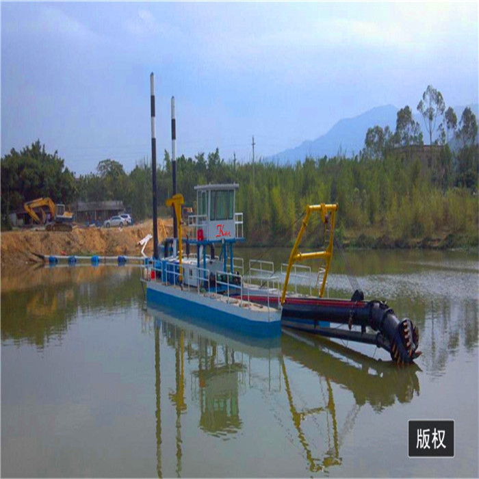 4500m3 Mixture Flow Mud Cutter Suction Dredger With Cummis Engine Rock Teeth