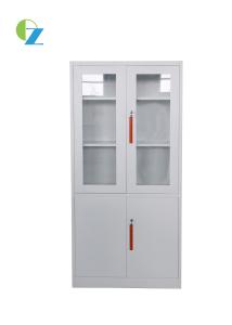 Wholesale 0.5mm 1850mm Height Metal Office Cupboard With KD Structure from china suppliers