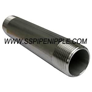Wholesale Niple Acero Inoxidable 304/316 CEDULA 40 ROSCA 1/2 X 3&quot; NPT ANSI/ASME B1.20.1. from china suppliers