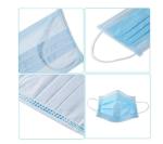 Dustproof 3 Ply Disposable Face Mask High Breathability For Public Area