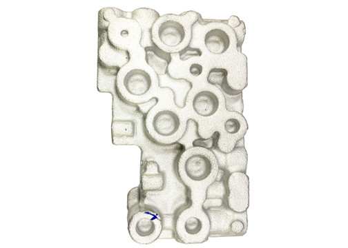Shot Blasting Valve Plate 234 X 154 X 48 Forging Press Aluminum Valve Body