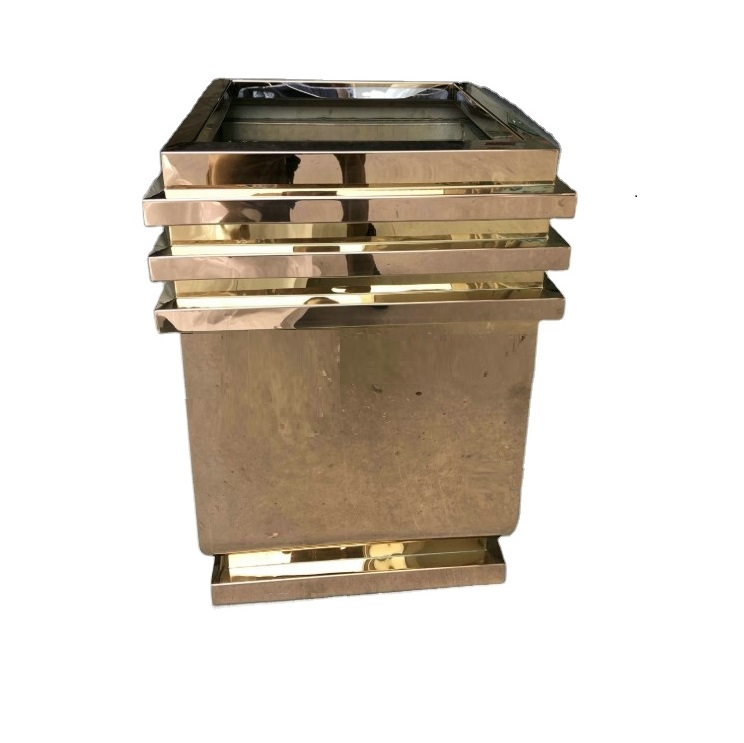 Urban garden decorative metal planters flower pot