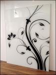 Table Top 4mm Ivory Designer Lacquered Glass for Splashback and Painted Glass