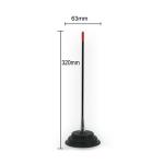 CE IOS Fiberglass Whip 0-1dBi Car TV Antenna With SWR Adjuster Mag Mount