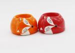 Fox Shape Ceramic Candle Holders / Handmade Tea Light Holders Home Decoration