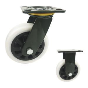 Wholesale 280kg Capacity 5&quot; Heavy Duty Industrial Wheels Hollow Plastic from china suppliers