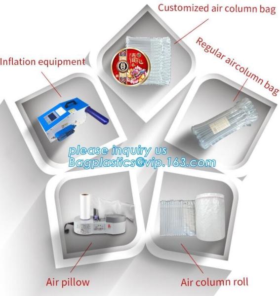 cushion pillow air bag, cushion pillow dunnage air bag, air poly packing bag