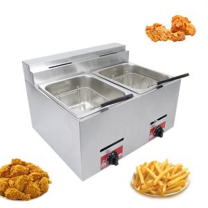 Wholesale Industrial Stainless Steel Gas Fries Frying Machine for KFC Chicken and Potato Chips from china suppliers