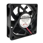 60x60x15mm Black Blower Fan 12V , 3000RPM Exhaust Fan In Computer