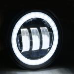 4x4 Round Black 30 W 4.5 inch Car LED Fog Lights for Jeep Wrangler Vehicle