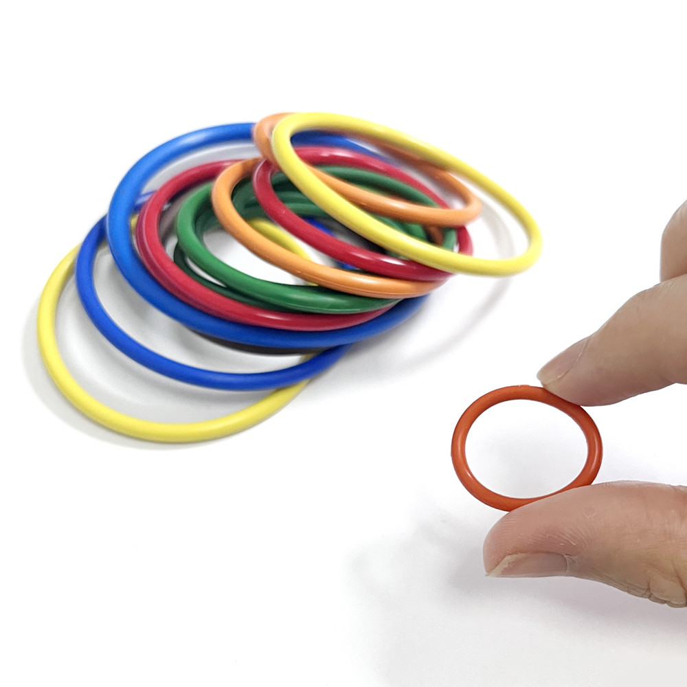 High Temperature Silicone Food Grade Rubber O Rings ISO13485 GMP Factory