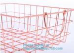 Metal Wire storage basket, Metal wire Under Shelf Storage Basket Space Saving