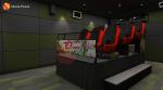 Amusement 7D Movie Theater Mobile Truck 4D 5D Dinosaur Theme Shopping Mall XD