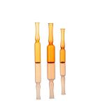 2ml amber borosilicate glass ampoule medical cosmetic use