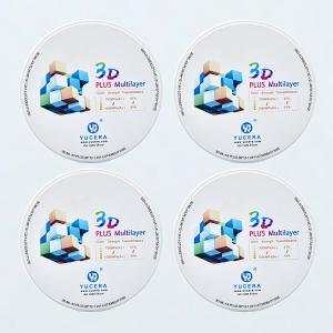 Wholesale YUCERA 3D Multilayer Color 900MPA Dental Zirconia Block from china suppliers