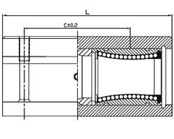 Wholesale Linear bearings SMA-L...B - Shaft Supporting Housing SMA40L from china suppliers
