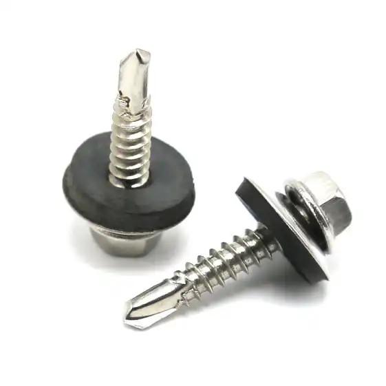 Point Type Hex Nut Screws Stainless Steel Metal Construction For Precise