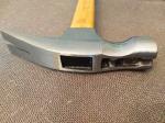 40cm Length Bamboo Handle Claw Hammer(HKBM-02) with anti-slip working face and