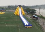 Slip Inflatable Giant Slide Ladder Single Lane Design High Speed Exciting Anti