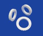 White High Purity Ceramic Seal Rings Customerized Precision Ceramic Machining