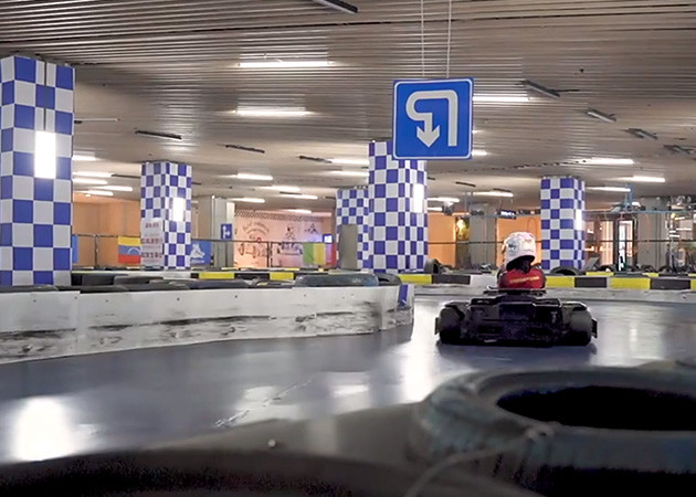 3.5kw Electrical Go Kart 1860*1400*610mm APP Adjustment Control
