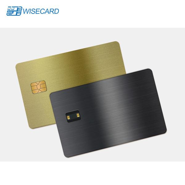 Wisecard WCT Smart Credit Card Metallic NFC Cards For Digital Signature